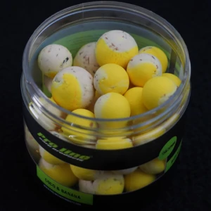 Boilies De Carlig Pro Line Wonka\'s, Coco & Banana, 15 &18mm Mixed, 200ml