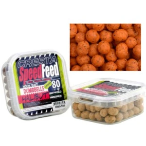 Mini Boilies Cresta Speedfeed Pregaurite 9mm Strawberry 80gr