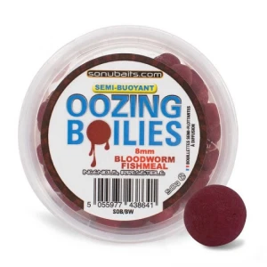 Semi Buoyant Oozing Boilies Sonubaits Bloodworm Fishmeal