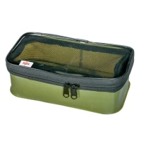 BORSETA CARP ZOOM ACCESORII CU TOP TRANSPARENT 27X16X9CM