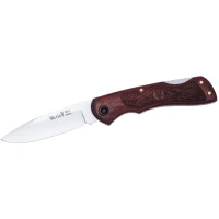 Briceag Muela 80mm Lockback Blade, Coral Pakawood Scales