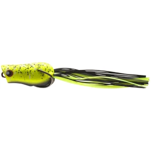 Broasca Artificiala Daiwa Steez Cfrog 3.8cm, Splatter Chartreuse, 6.2g