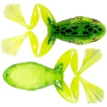 Broasca LIVE TARGET Freestyle Frog Unrigged, Chart / Green, 7.5cm, 2buc/pac
