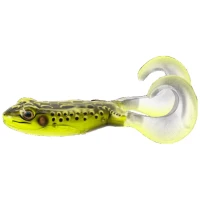 Broasca, Live, Target, Freestyle, Frog,, Fire, Tip, Chartreuse,, 9cm,, 2buc/pac, f1.lt.fsf90t525, Broaste Artificiale, Broaste Artificiale Live Target, Live Target