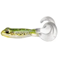 Broasca Live Target Freestyle Frog, Green / Yellow, 7.5cm, 2buc/pac