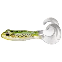 Broasca Live Target Freestyle Frog, Green / Yellow, 9cm, 2buc/pac