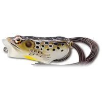 Broasca, Live, Target, Hollow, Body, Frog, Popper,, , Tan, /, Brown,, 6.5cm,, 14g, lt.fhp65t502, Broaste Artificiale, Broaste Artificiale Live Target, Live Target