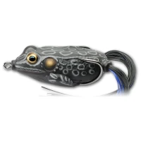 Broasca Live Target Hollow Body Frog Walking Bait, Black / Black, 4.5cm, 7g