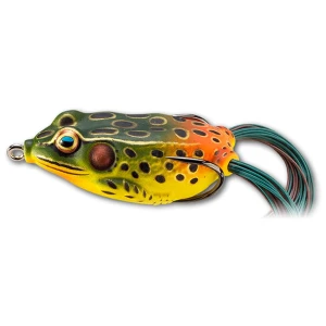 Broasca Live Target Hollow Body Frog Walking Bait, Emerald / Red, 6.5cm, 21g