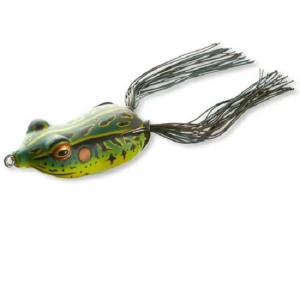 Brosca Artificiala Daiwa Soft D-frog, Verde, 6cm