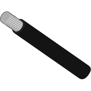 Cablu Monofilar OCEANFLEX Cupru Cositorit Black, 6mm, 100m, 1buc/pac