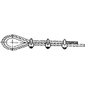 Clema pentru Cablu din Otel AQUINOX 22mm, Inox A4