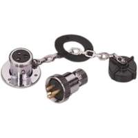 Conector Pentru Montaj Pe Suprafata Allroundmarin 3a, 3 Pini, 12v
