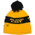 Caciula BLACK CAT Yellow Bobble Hat, Marime Universala