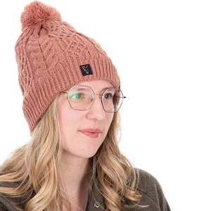 Caciula Dama Fox Ladies Knitted Bobble Hat, Marime Universala