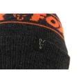 Caciula Fox Collection Bobble Black & Orange, Marime Univ.