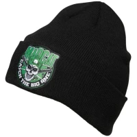 Caciula Madcat Skull Beanie One Size, Black