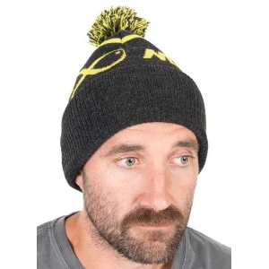Caciula Matrix Lime Grey Bobble Hat, Gri