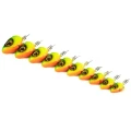 Cap Jig FOX RAGE Slick Pelagic Heads, Lemon Tiger, 15g, 1buc/pac Cap Jig FOX RAGE Slick Pelagic Heads, Lemon Tiger, 15g, 1buc/pac