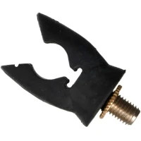 Suport Spate Carp Pro Back Rest Soft Rubber, Black, 2buc/pac