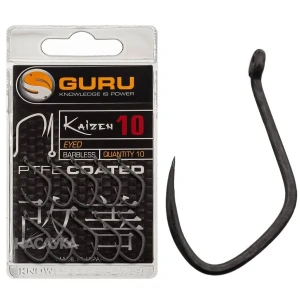 Carlig Guru Kaizen Eyed Barbless Nr.18 10buc/plic