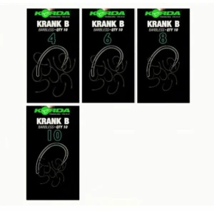 Carlig Korda Krank Barbless Nr.10 10buc/plic