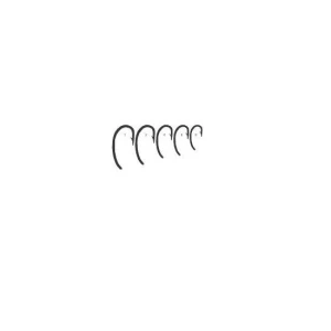 Carlig Mustad Crap Xv2 Curved Ochi Nichel Negru Nr.6