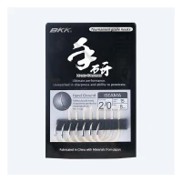 Carlige Bkk Iseama Hand Ground Nr.6 8buc/plic Carlige Bkk Iseama Hand Ground Nr.6 8buc/plic