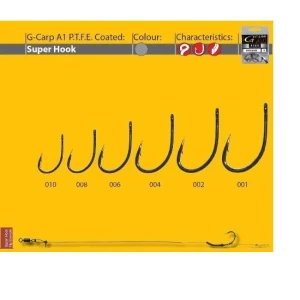 Carlige Gamakatsu A1 G-carp Super Pt.fe Nr:4 10buc/plic