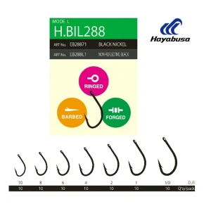 Carlige Hayabusa Bil288 Nonreflect Nr 10 10buc Plic