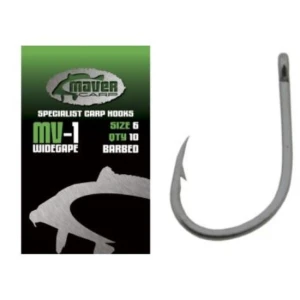 Carlige Maver Mv1 Wide Gape Nr 8 F/barbless