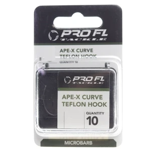 Carlige Pro Fl Ape-x Curve Shak 10buc Teflonate Nr 4