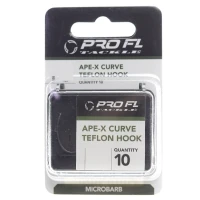 CARLIGE PRO FL APE-X CURVE SHAK 10BUC TEFLONATE NR 8 CARLIGE PRO FL APE-X CURVE SHAK 10BUC TEFLONATE NR 8