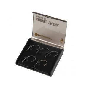 Carlige Ridge Monkey Hook Curved Shank 10buc Marime 2