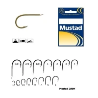 Carlig Mustad Auriu M289h Cioc De Papagal, Nr.10, 10buc/plic