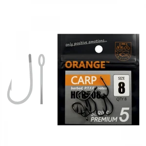 Carlig Orange Carp Hook Series 5 Nr.12 8buc/plic