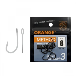Carlig Orange Method Hook Series 3 nr.14  8buc/plic Carlig Orange Method Hook Series 3 nr.14  8buc/plic