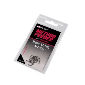 Carlig Winner Matt Finish Method Feeder Hook Super Strong Nr 8