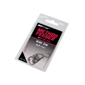 Carlig Winner Matt Finish Method Feeder Hook Wide Gap Nr 12