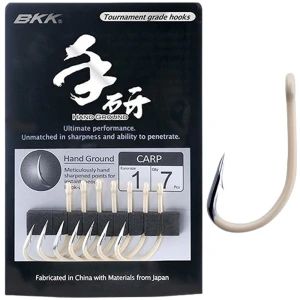 Carlige Bkk Carp Hook Hand Ground Nr.2, 8buc/pac