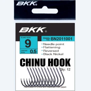 Carlige Bkk Chinu Diamond Black Nickel Nr.8 10buc/plic