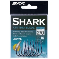 Carlige BKK Iseama Shark, Black Nickel, Nr.10, 12buc/pac