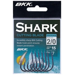 Carlige Bkk Iseama Shark, Black Nickel, Nr.10, 12buc/pac