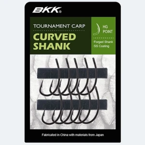 Carlige Bkk New Carp Curved Shank Ss Nr.4