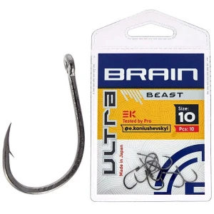 Carlige Brain Ultra Beast Hooks, Nr.12, 10buc/pac