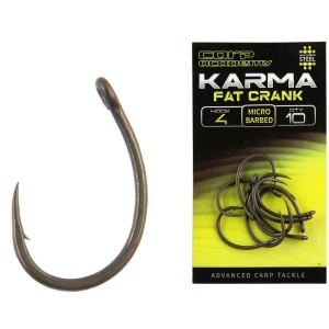 Carlige CARP ACADEMY Karma Fat Crank, Nr.8, 10buc/pac Carlige CARP ACADEMY Karma Fat Crank, Nr.8, 10buc/pac