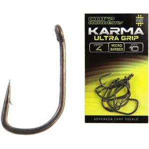 Carlige Carp Academy Karma Ultra Grip, Nr.8, 10buc/pac