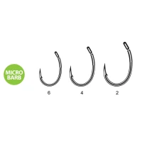 Carlige CARP SPIRIT Round Curve Nr.4, 10buc/plic