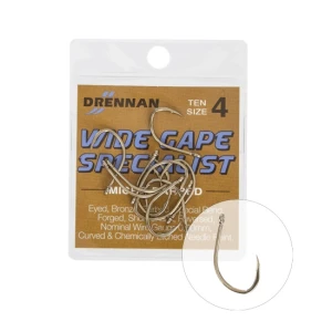 Carlige Drennan Wide Gape Specialist Nr.4 10 Buc/plic