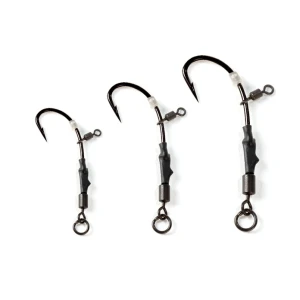 Carlige Extra Carp Carp Rig 777s, Nr 6, 3 Buc/plic, Negru